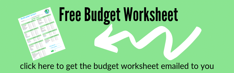 Free Budget Worksheet