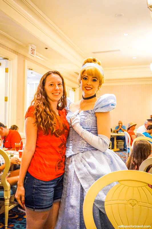 Cinderella at 1900 Park Fare, Disney's Grand Floridian Resort