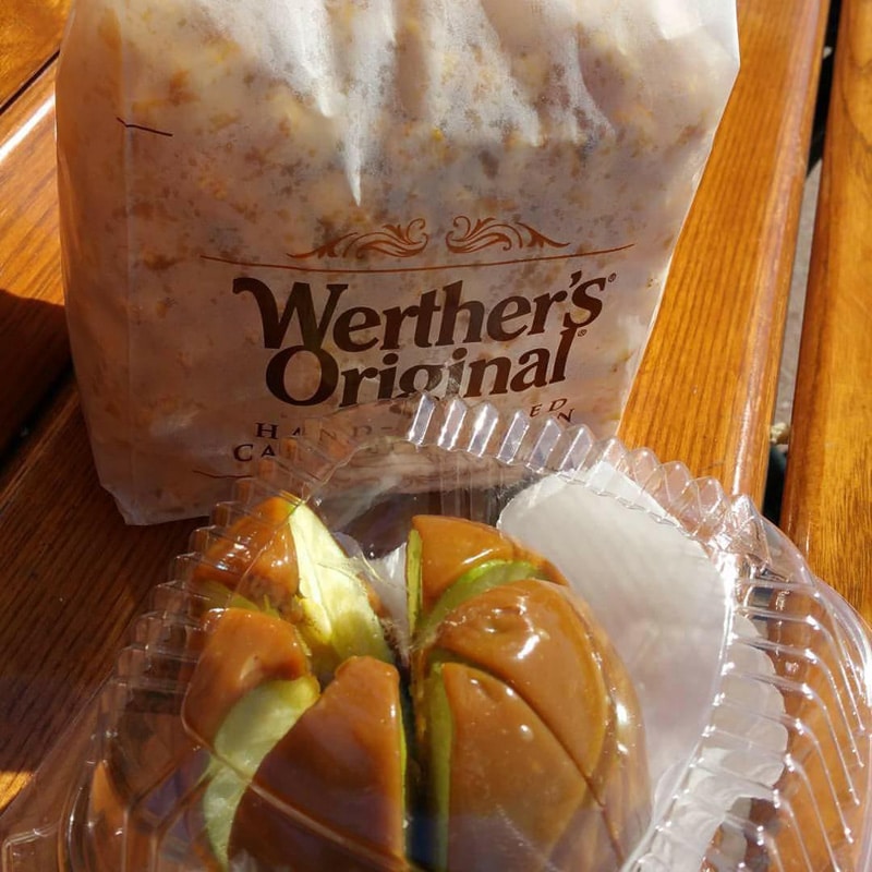 caramel apple from Germany epcot