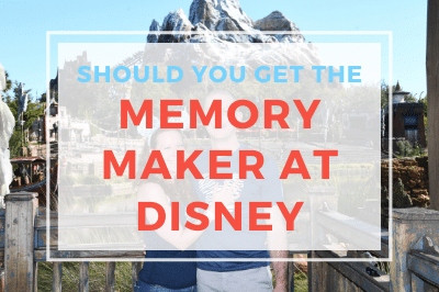 Is The Memory Maker Worth It At Disney World?