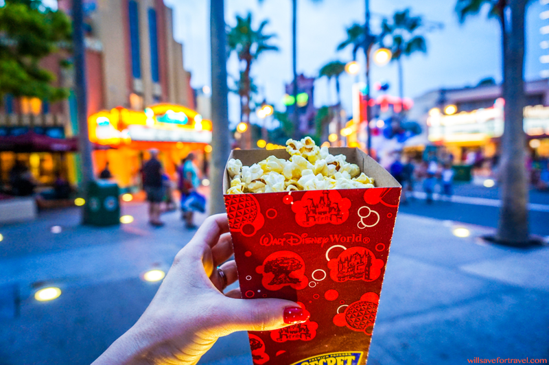 popcorn at Disney World