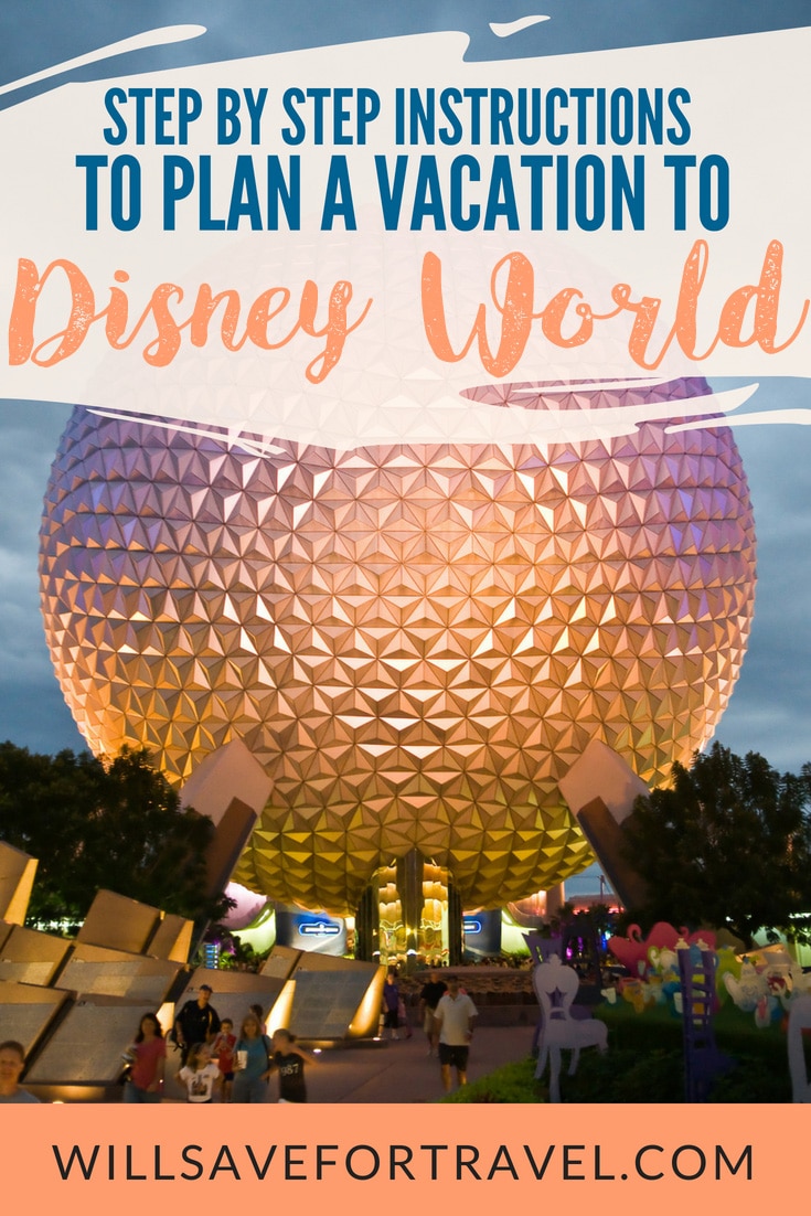 How To Plan A Disney Vacation Step By Step | #Disneyworld #Disney
