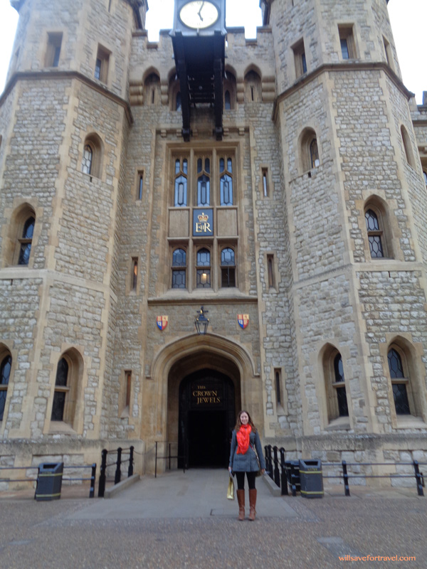 Crown Jewels Building at the Tower of London