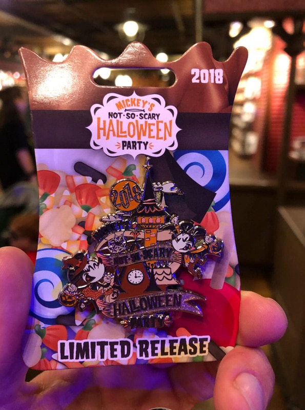 Pin from Mickey's Not So Scary Halloween Party