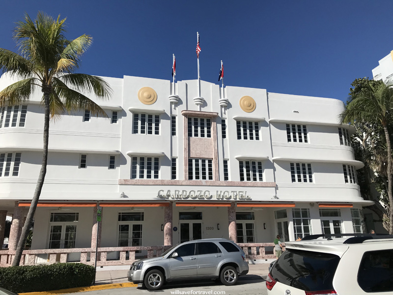 Cardozo Hotel Miami Art Deco Walking Tour