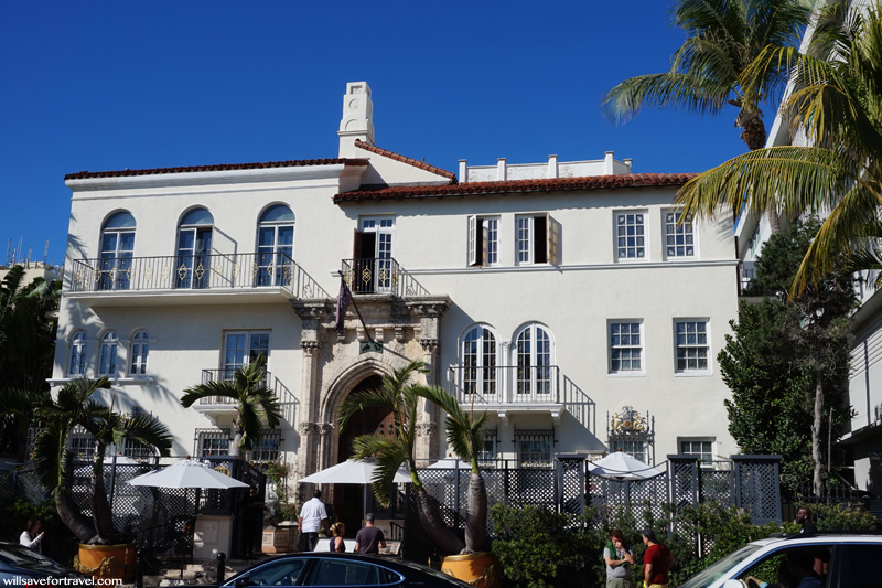 Villa Casa Casuarina, Versace House, on Miami Art Deco Walking Tour