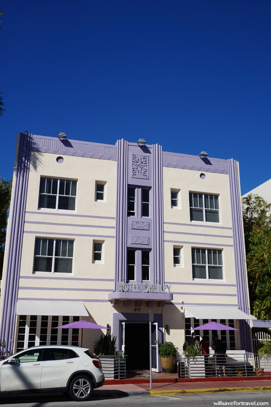Hotel Shelley on Miami Art Deco Walking Tour
