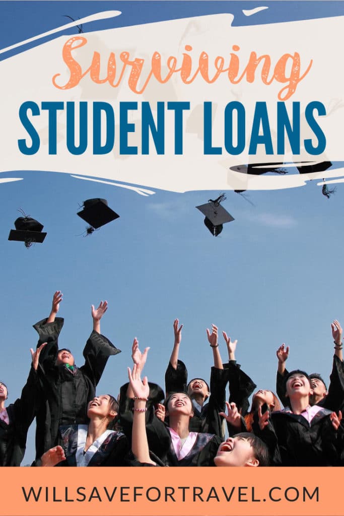 Tips to survive student loans | #debt #money #studentloans