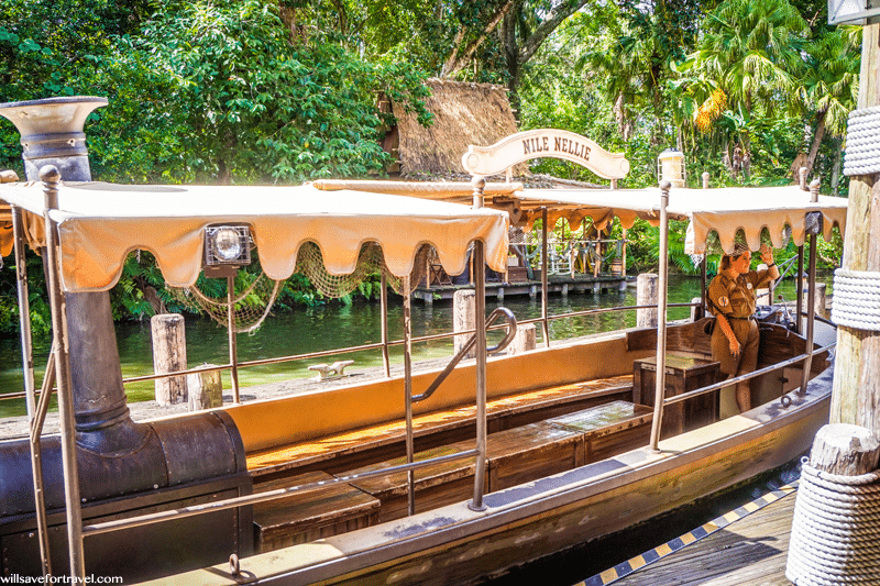 Jungle Cruise Boat Magic Kingdom
