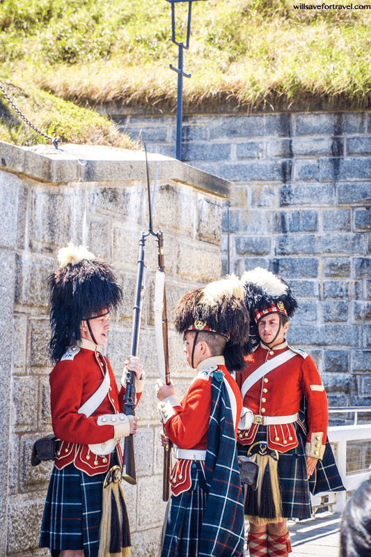 Sentry change at Halifax Citadel