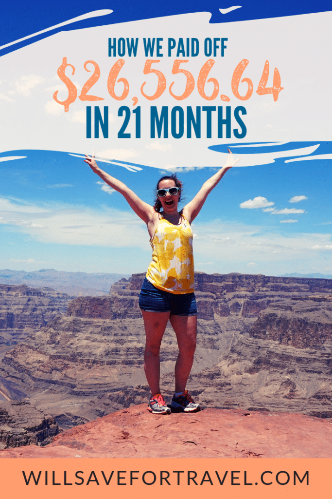 How We've Paid Off $26,556.64 In 21 Months | #debt #money #budgeting