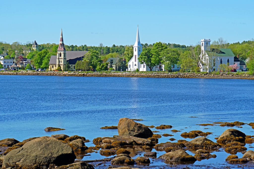 3 Churches Mahone Bay Nova Scotia