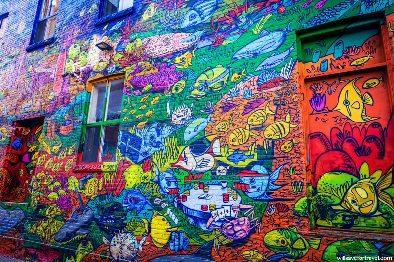 Graffiti Alley, Toronto, Ontario