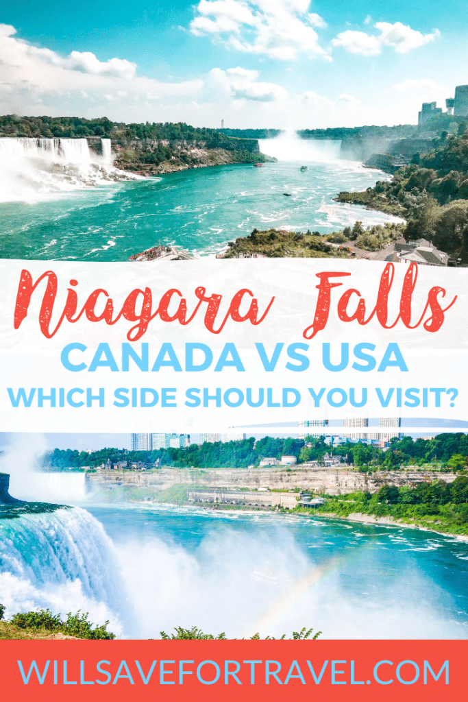 Niagara Falls Canada vs USA| #niagarafalls