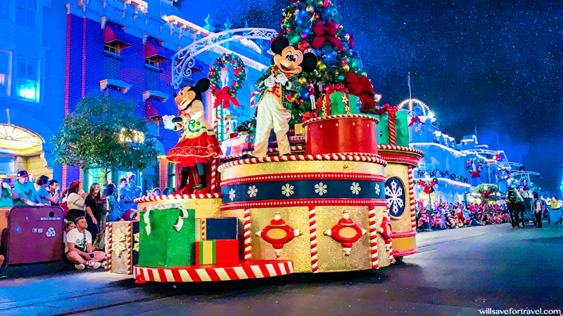 Mickey's Once Upon A Christmas Time Parade