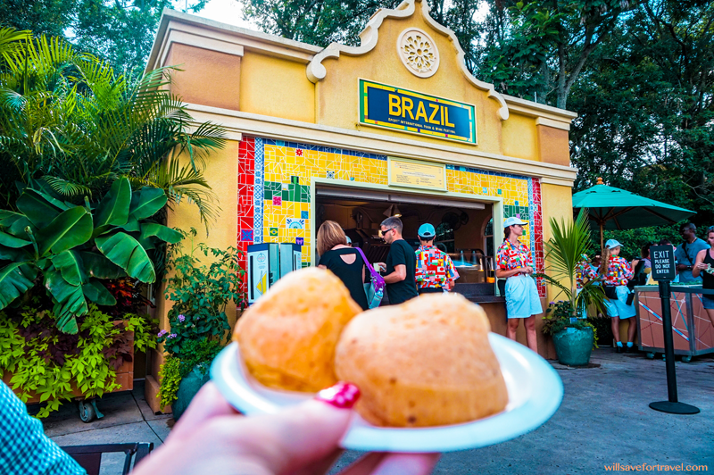 brazil cheese bread epcot food and wine