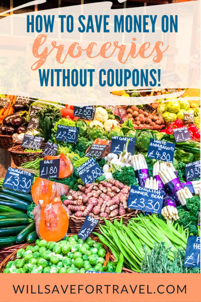 Save money on groceries without coupons
