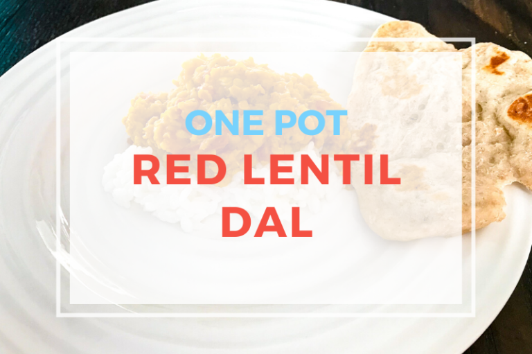 One Pot Red Lentil Dal
