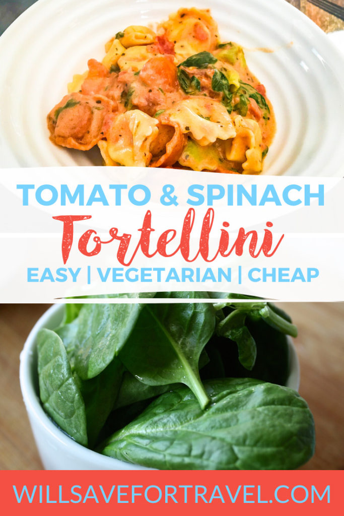 Tomato & Spinach Tortellini