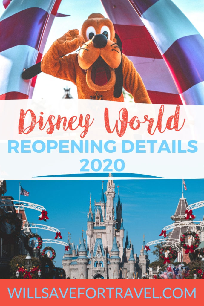 Disney world reopening details 2020