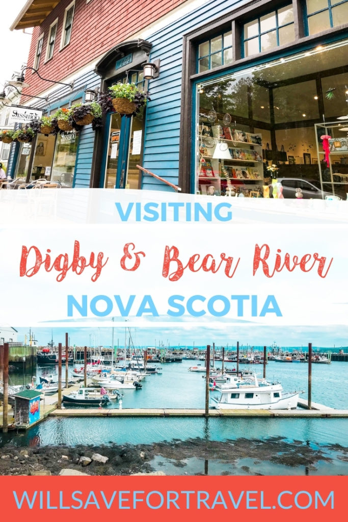 Everything you need to know about planning a visit to Bear River and Digby Nova Scotia, including where to stay, where to eat and what to do!