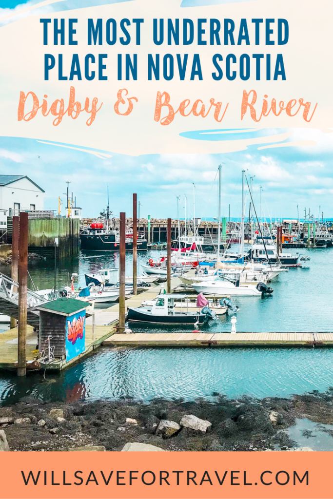 Everything you need to know about planning a visit to Bear River and Digby Nova Scotia, including where to stay, where to eat and what to do!