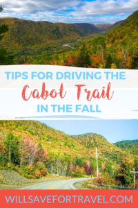 Will Save For Travel Tips For Driving The Cabot Trail In The Fall ...