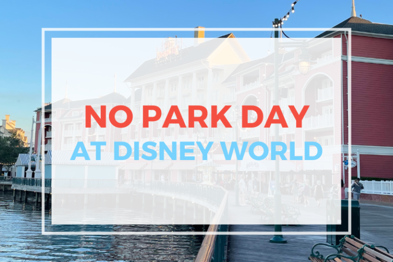 No Park Day At Disney World