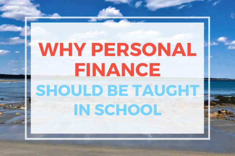Why Personal Finance Should Be Taught In School